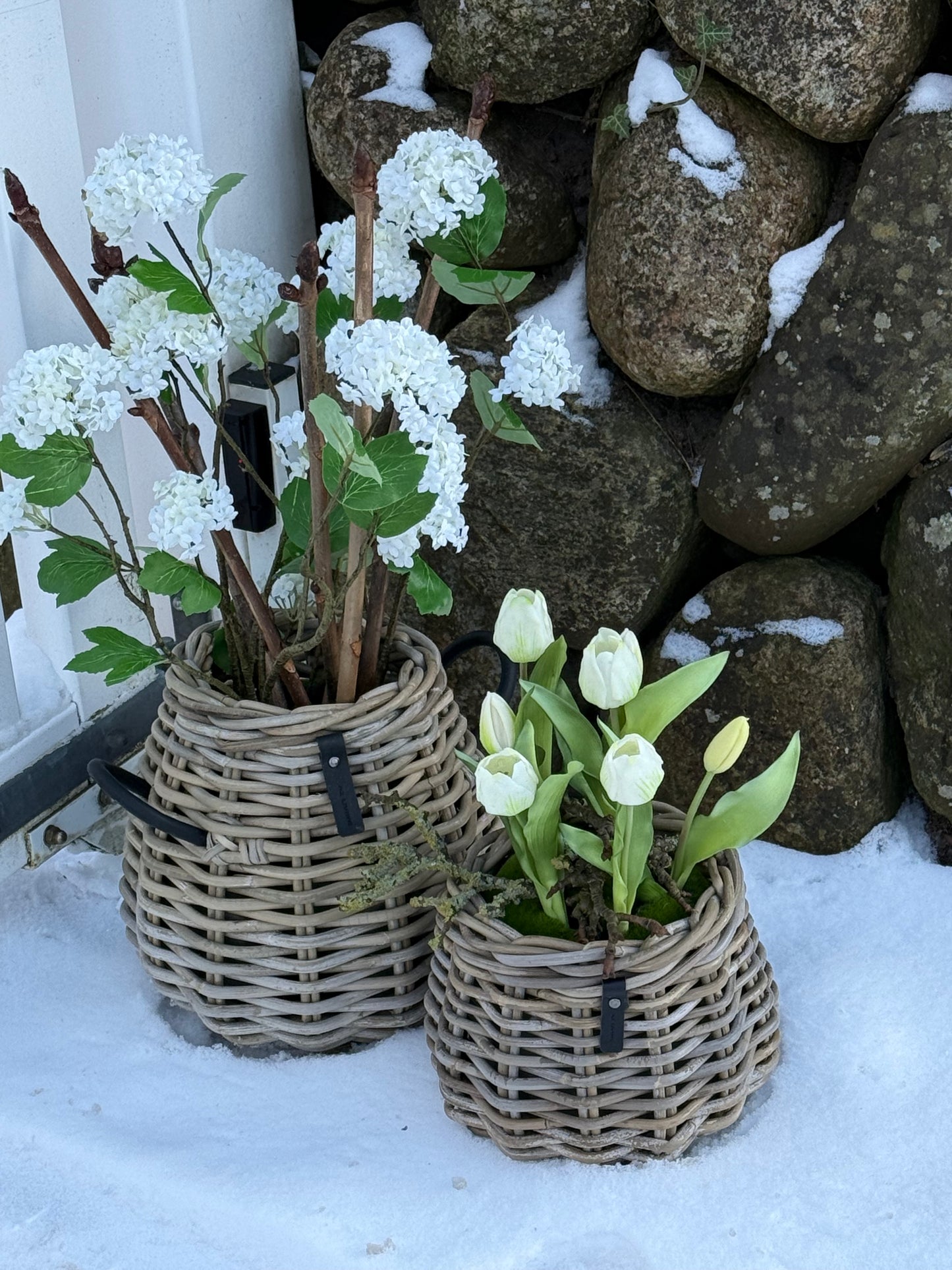 A2Living Korb mit Frühling klein