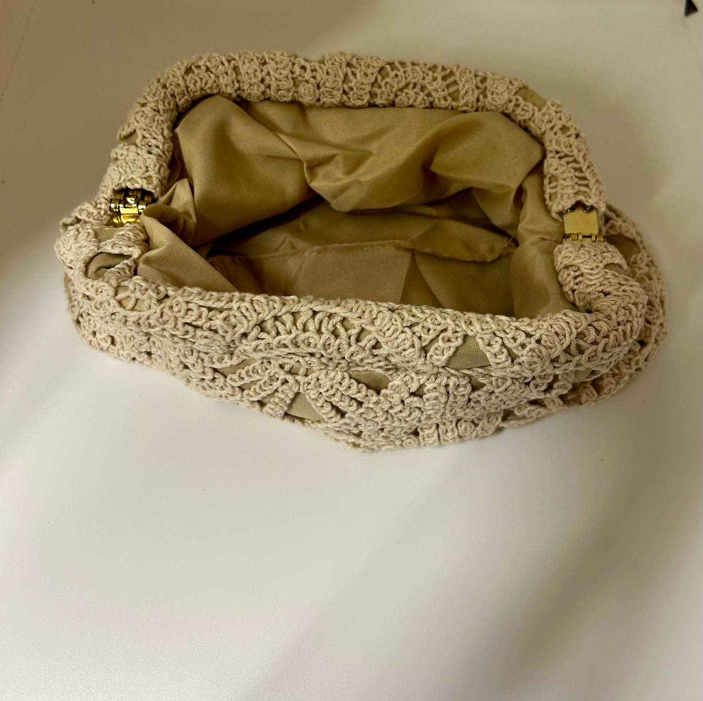 Tasche klein mit Spitze