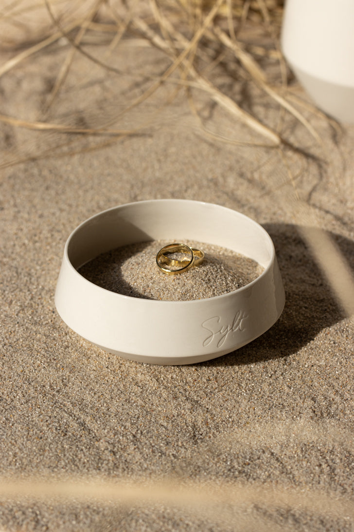 Porzellanschale/Ringschale Sylt von Judith Anders