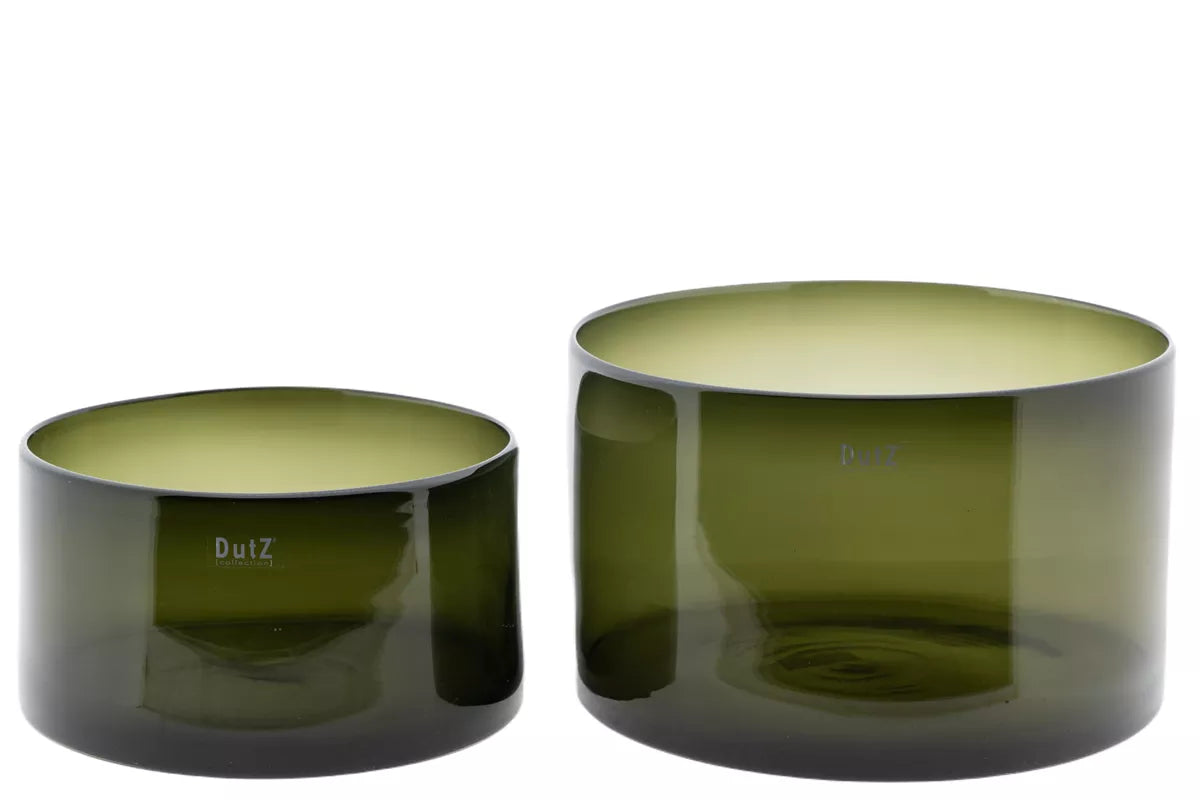 Bowl Cylinder in Smoke oder Taupe