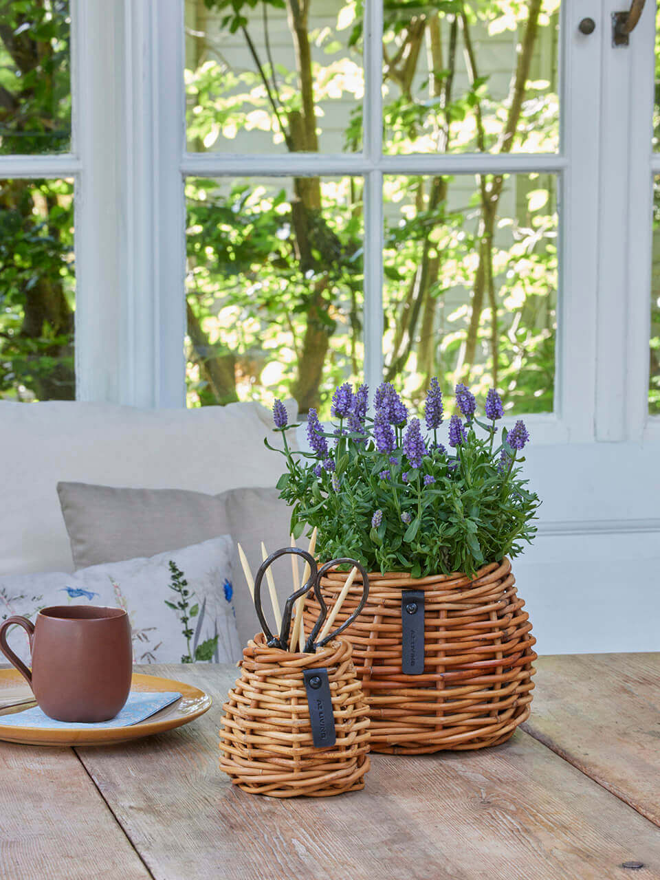 3er Set A2 Living Rattan Körbe "Lacak " Bowl