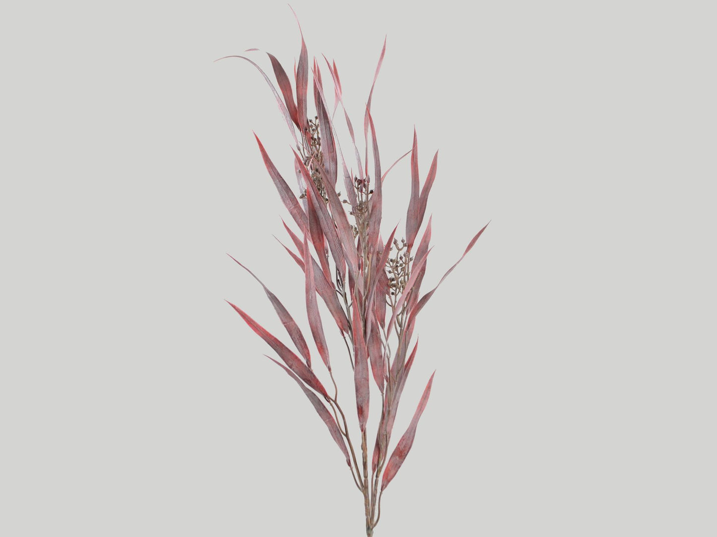 Seidenblume/Kunstblume Eukalyptus Zweig Malve