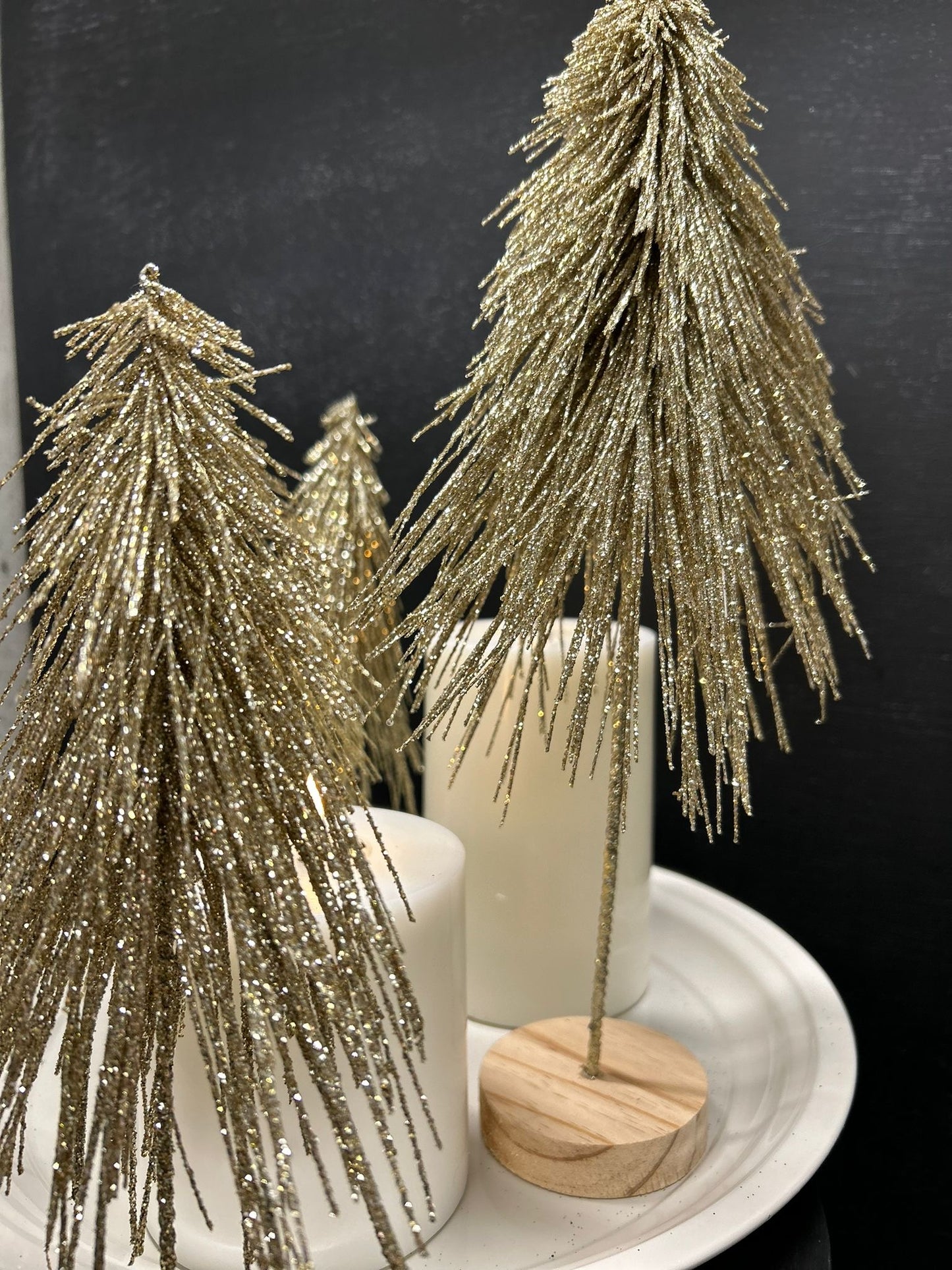 Tannenbaum Glitzer Einzelstück