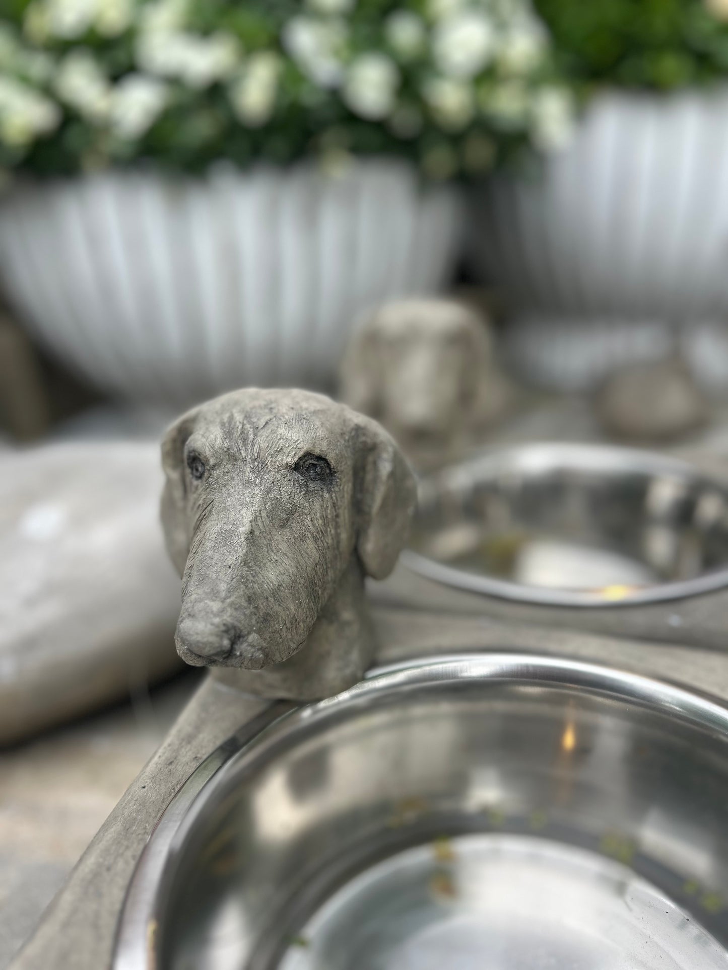 Hundenapf aus Beton verschiedene Ausführungen