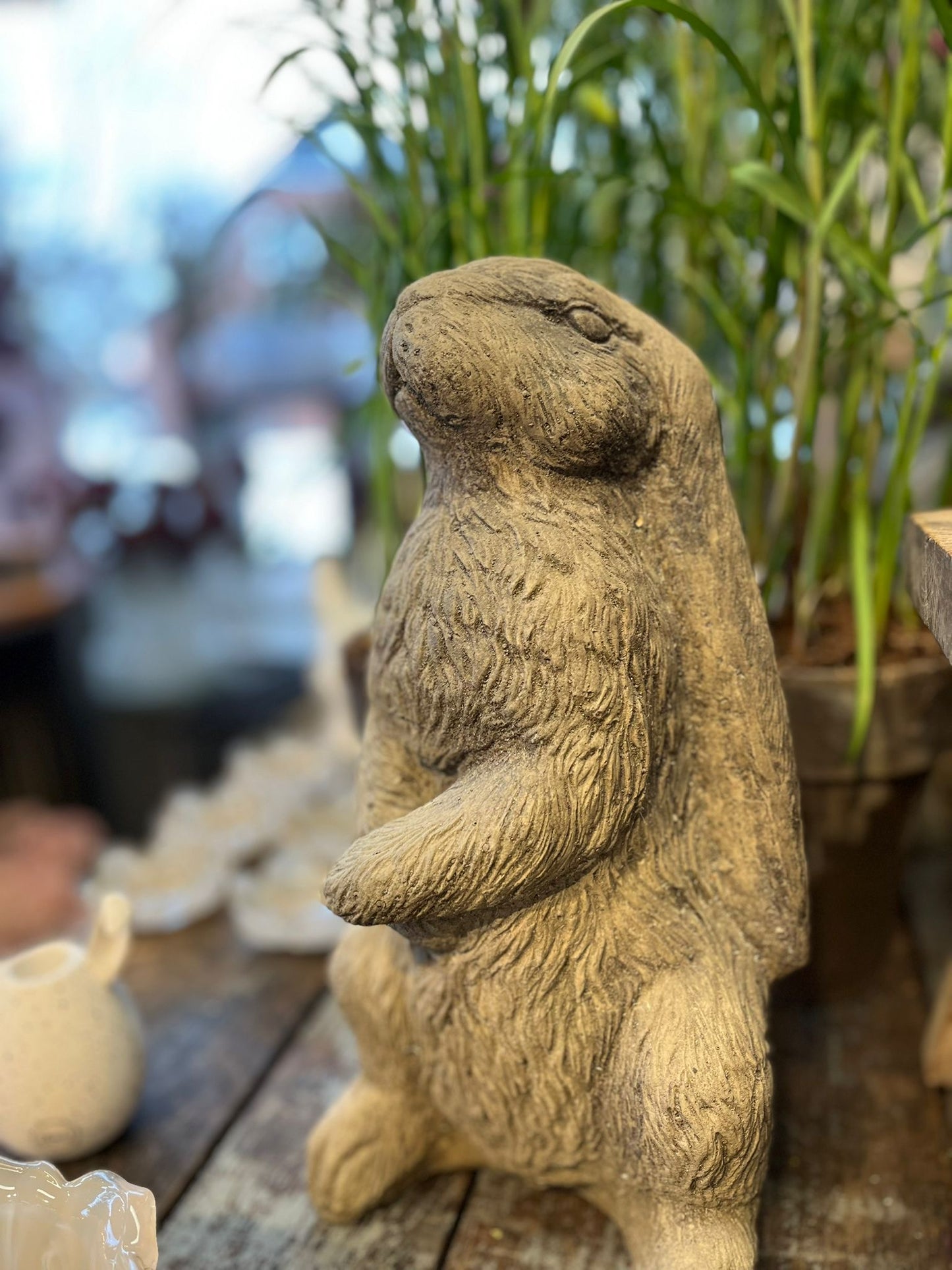 Gartenkunst Hase Wilhelm Busch vom Atelier Sir William