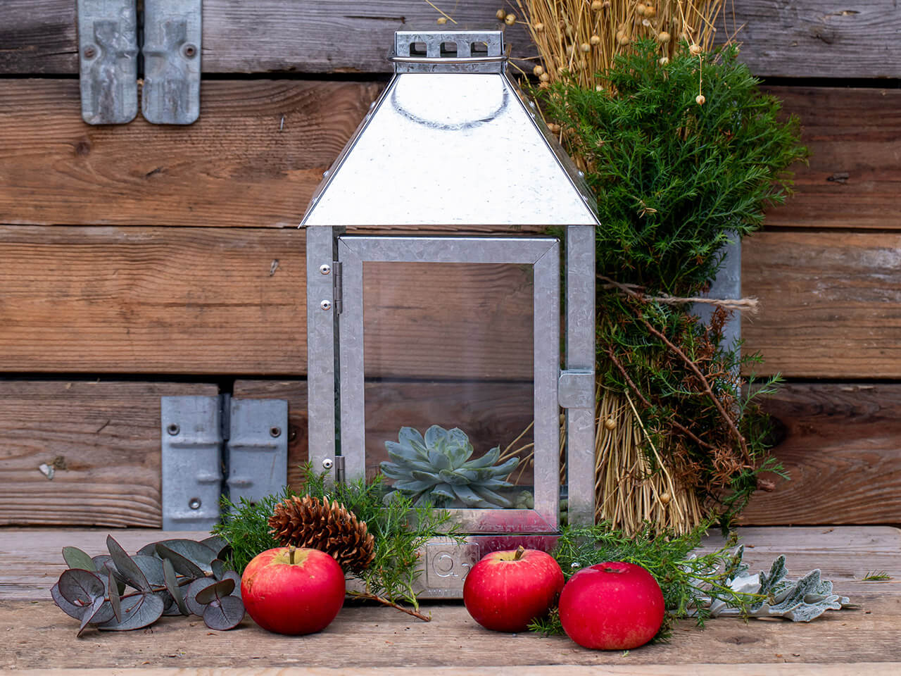 A2 Living Laterne Galvanisiert Mini