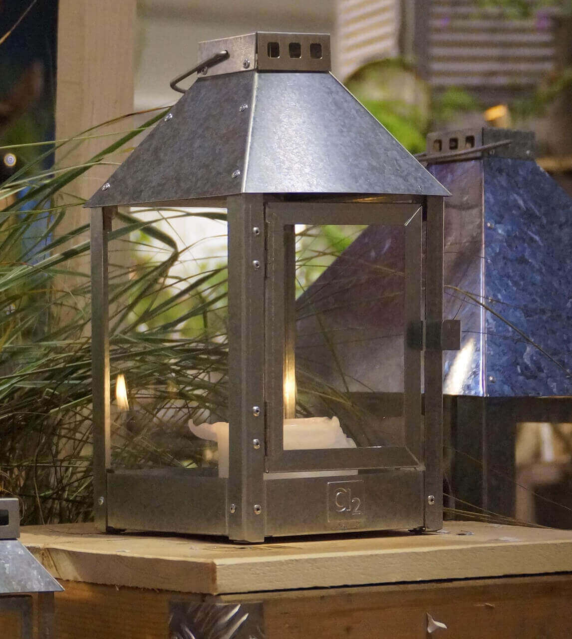 A2 Living Laterne Galvanisiert Mini
