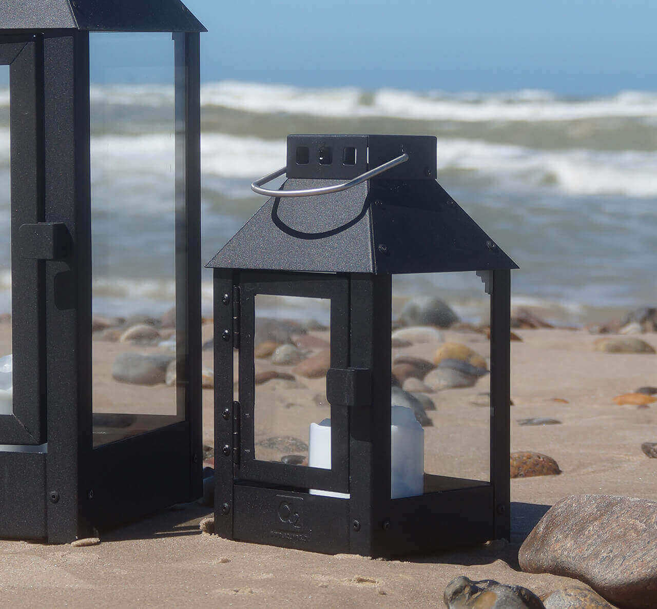 A2 Living Laterne Micro schwarz