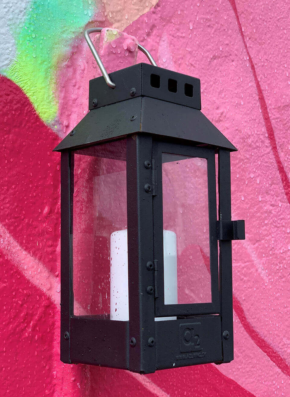 A2 Living Laterne schwarz Micro small