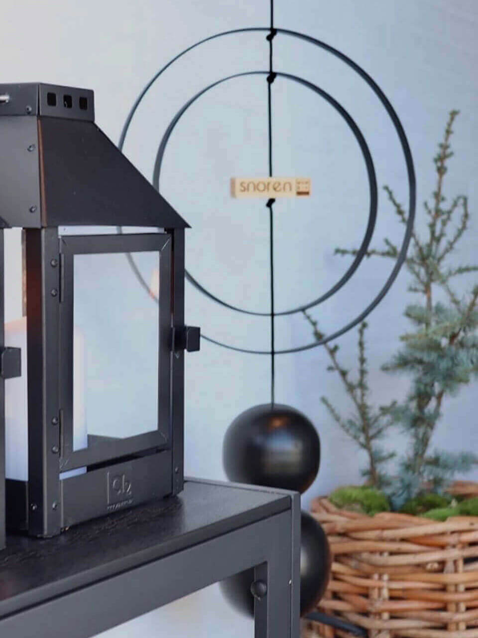 A2 Living Laterne Mini schwarz