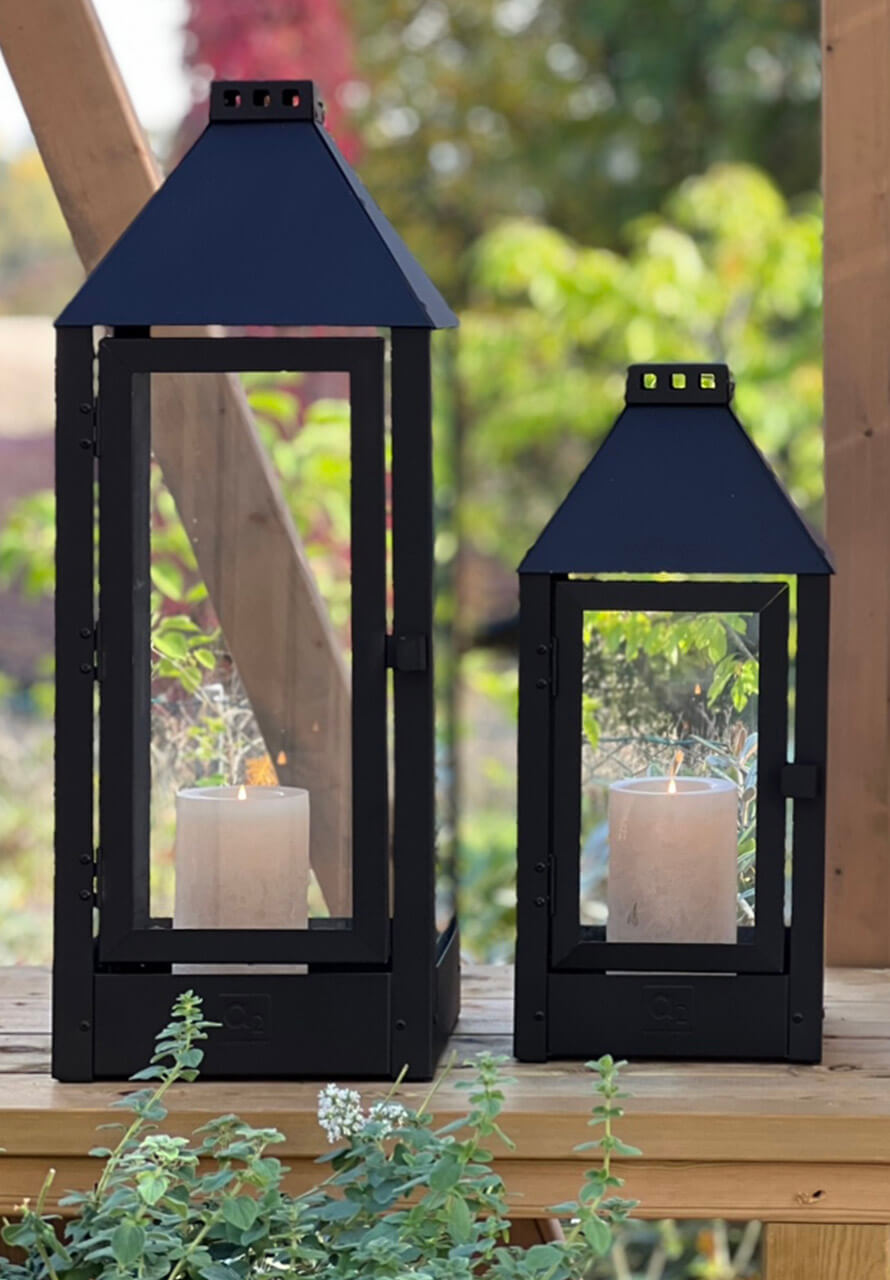 A2 Living Laterne schwarz Maxi