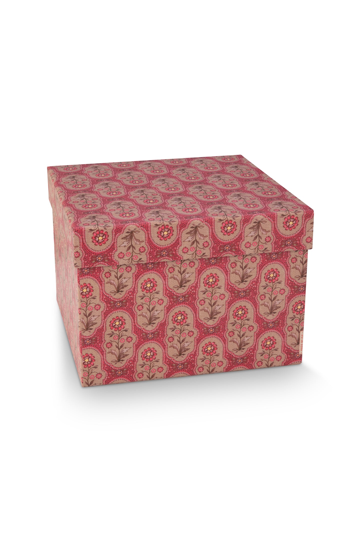 Set/2 Schachtel Quadrat Blooming Tales Rot von Pip Studio