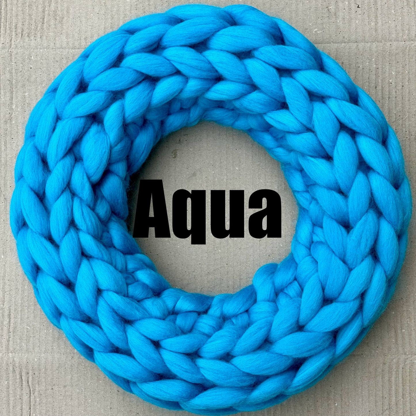 Wollkranz Aqua