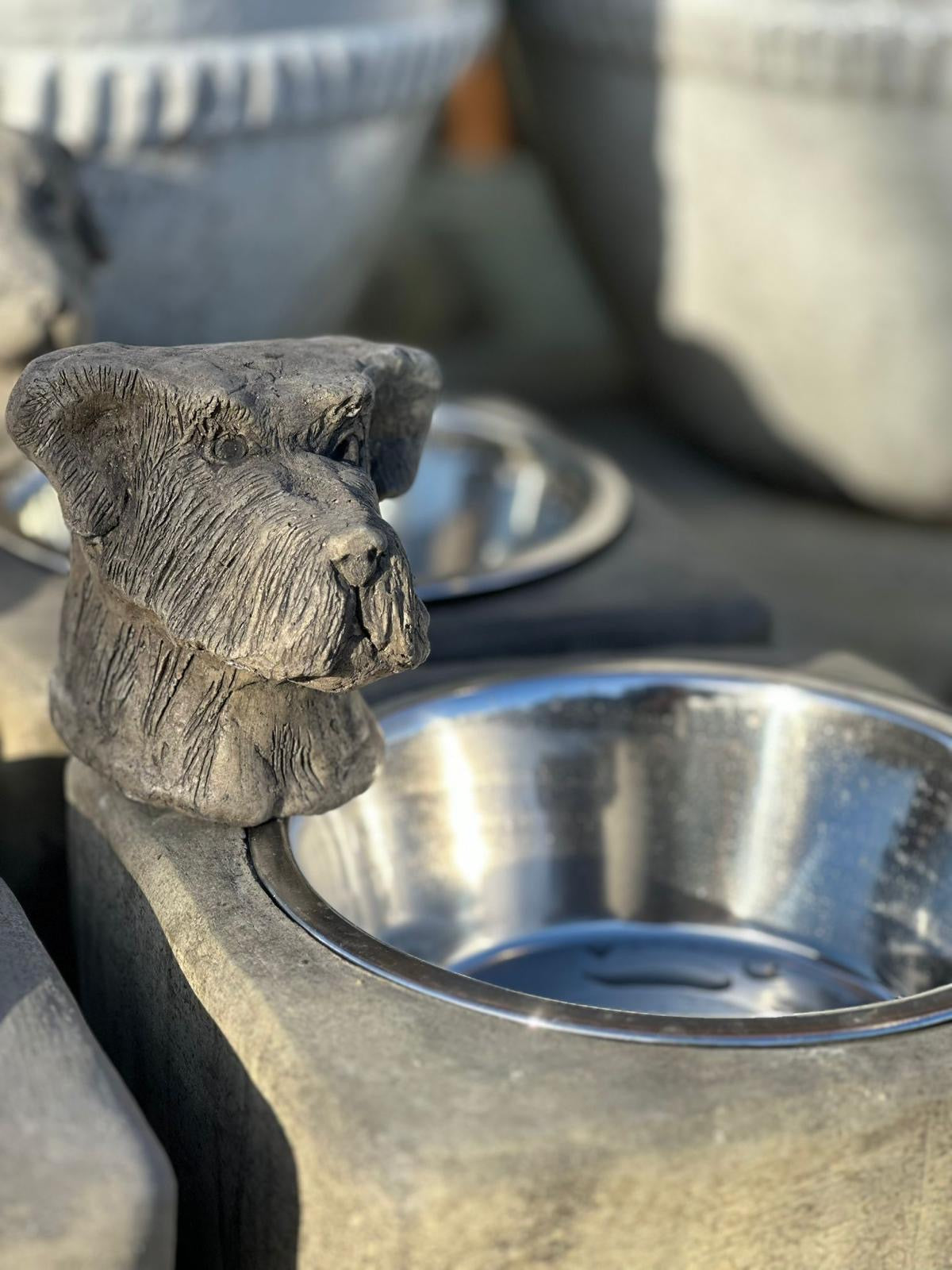 Hundenapf aus Beton verschiedene Ausführungen