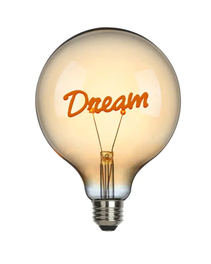 LED-Filament Glühbirne mit Sockel in zwei Größen