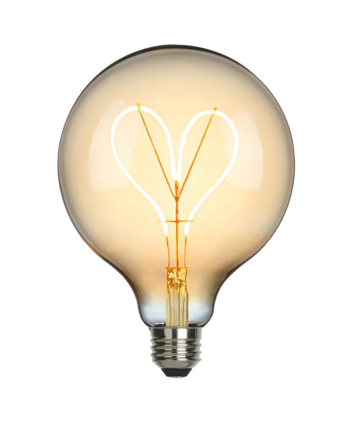 LED-Filament Glühbirne mit Sockel in zwei Größen