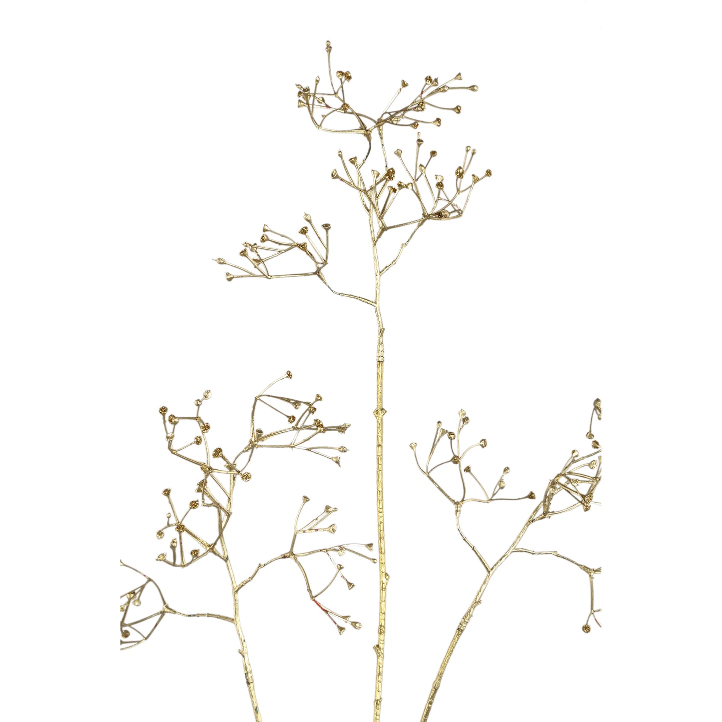Kunstblume Schleierkraut Champagnerfarbend