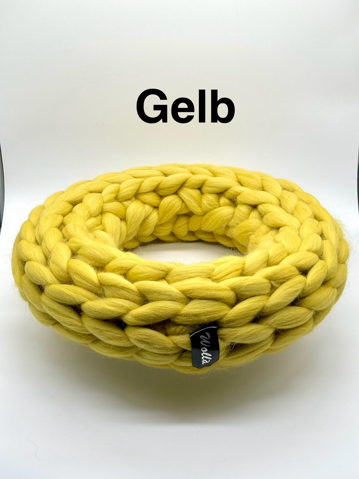 Wollkranz Gelb