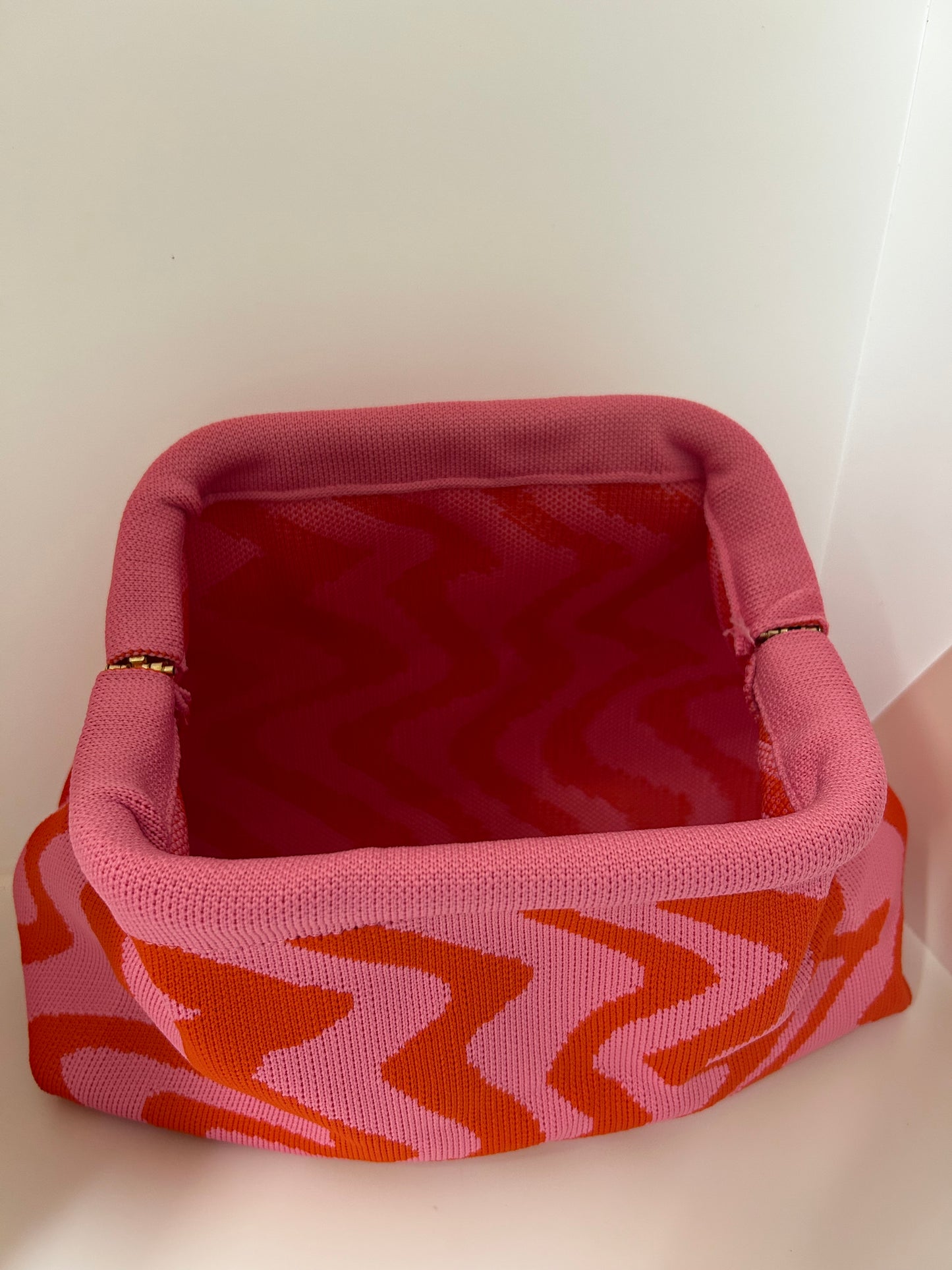 Tasche rosa-dunkelorange