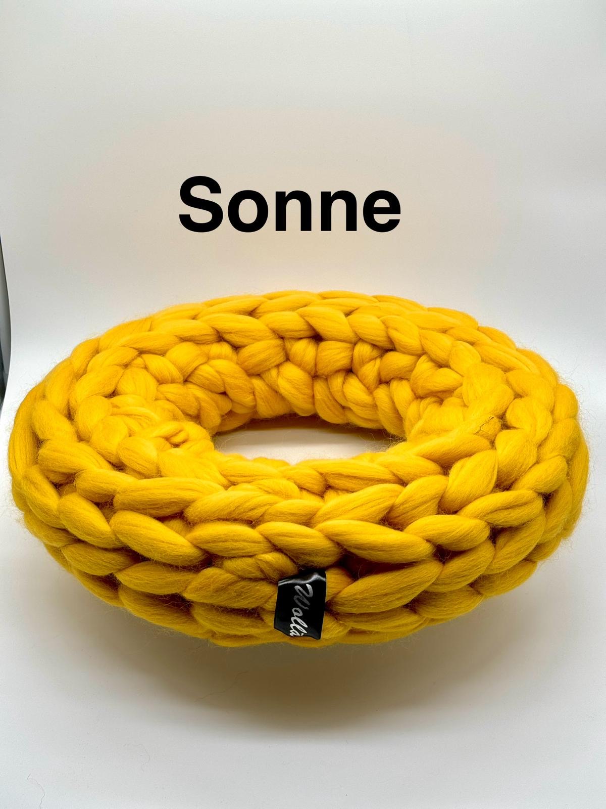 Wollkranz Sonne