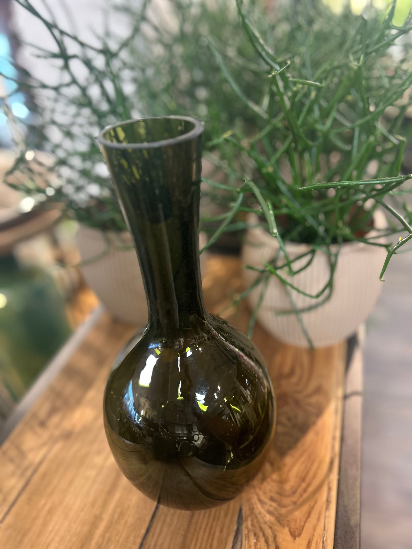Flaschenvase Grün