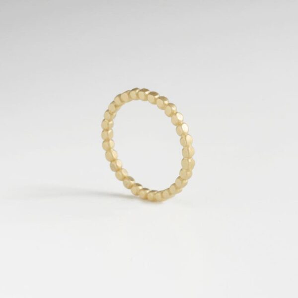 Susi Cala Flat Ring Misha Sterling Silber vergoldet
