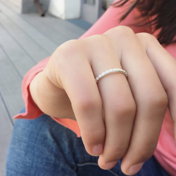 Susi Cala Flat Ring Misha Sterling Silber