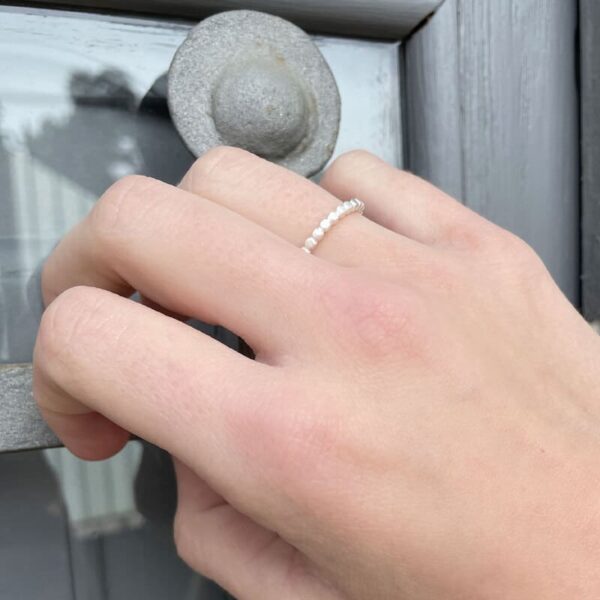 Susi Cala Flat Ring Misha Sterling Silber