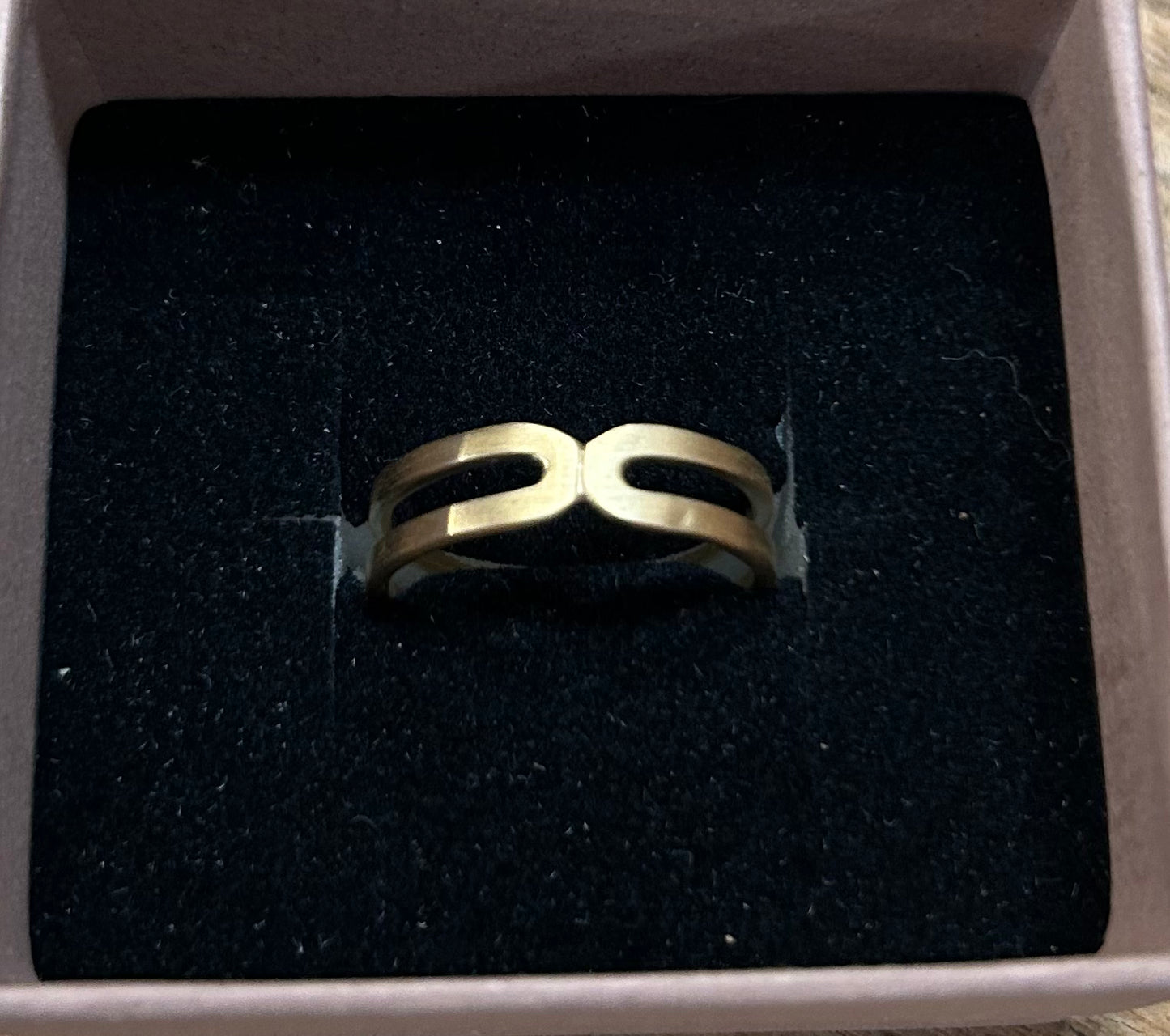 Susi Cala Rock&Soul Ring Silber vergoldet