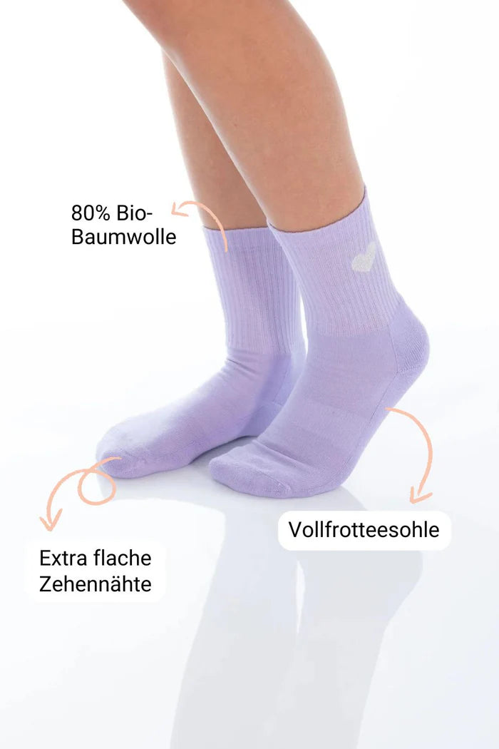 Socken Dailysocks HIÄRTKEN Schwarz