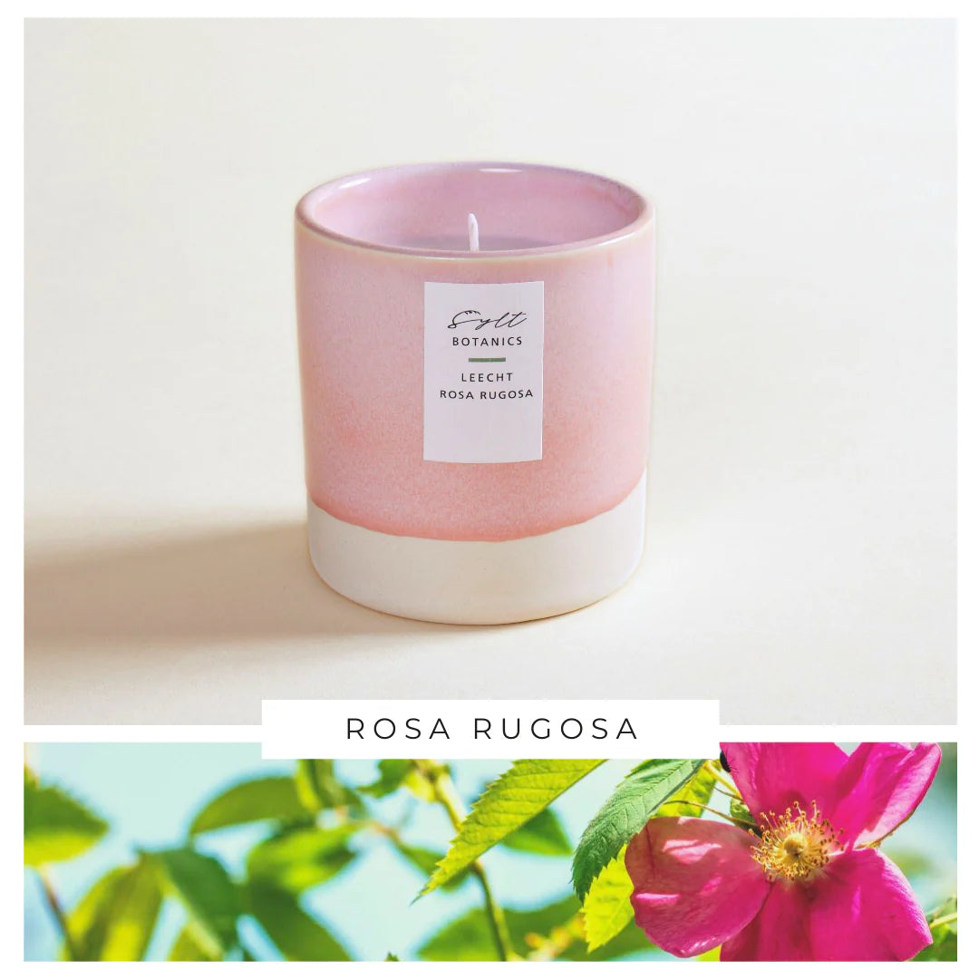 Sylt Botanics Duftkerze Rosa Rugosa