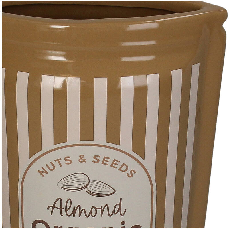 Vase Granola Mandel