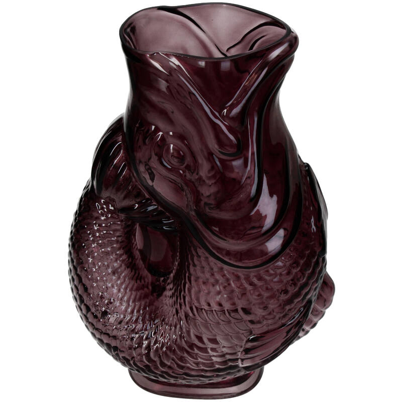 Fischvase Lila in zwei Größen