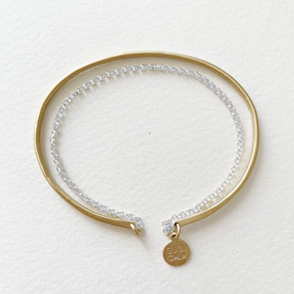 Susi Cala Armband Kam Gold+Silber