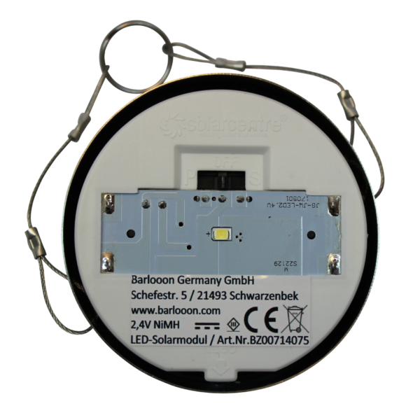 LED- Solarmodul für Wetterfester Lampion Barlooon