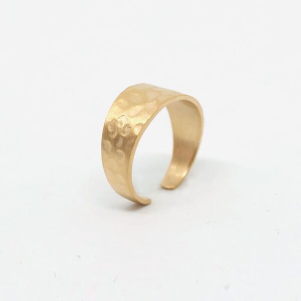 Susi Cala Ring Moon Sterling Silber vergoldet