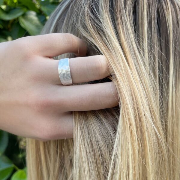 Susi Cala Ring Moon Sterling Silber