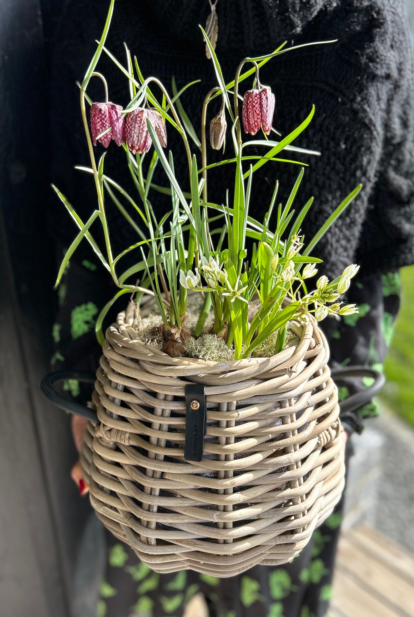 Rattankorb "Birne" von A2Living