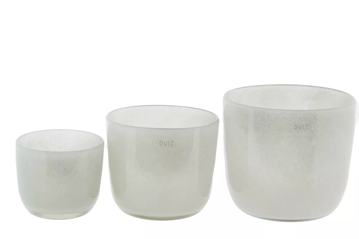 DutZ Pot Wide in Lightgrey drei Größen