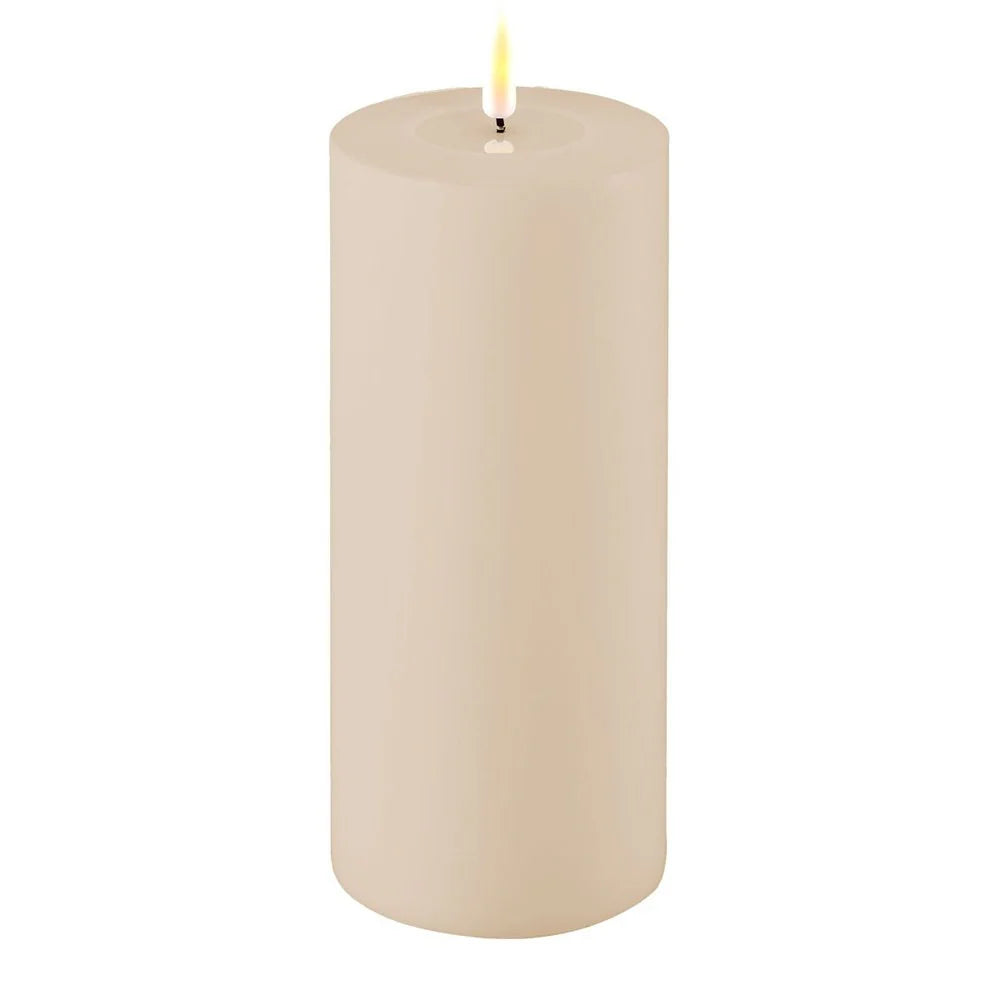 LED Kerzen OUTDOOR in Staubiges Sand von Deluxe