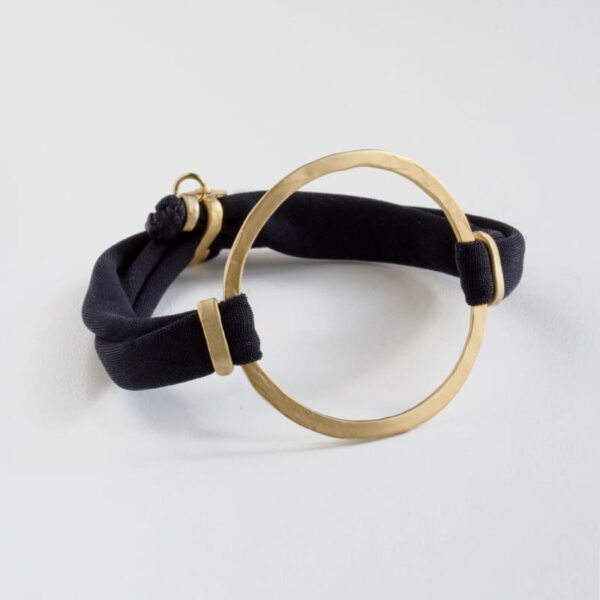 Susi Cala Hoop XL Sandra Armband Stelingsilber vergoldet