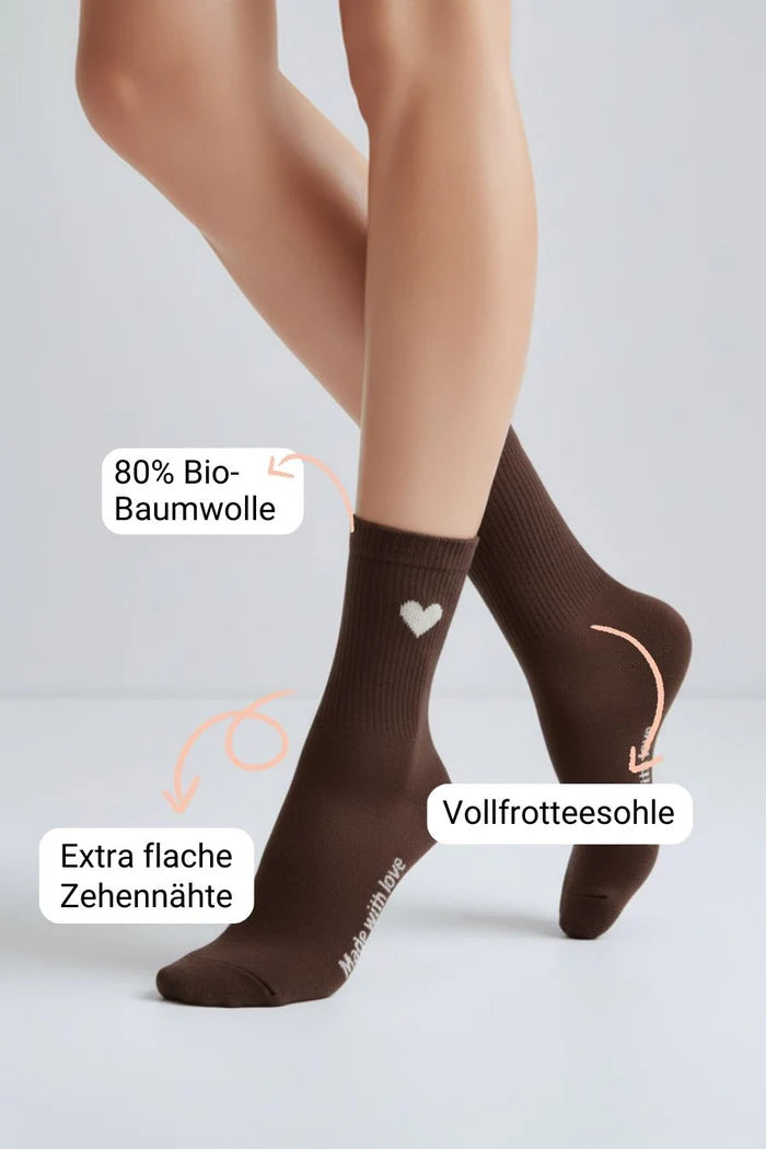 Socken Dailysocks HIÄRTKEN Koralle