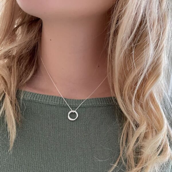 Susi Cala Sophie Kette mit Anhänger Twin ‘S’ Sterling Silber