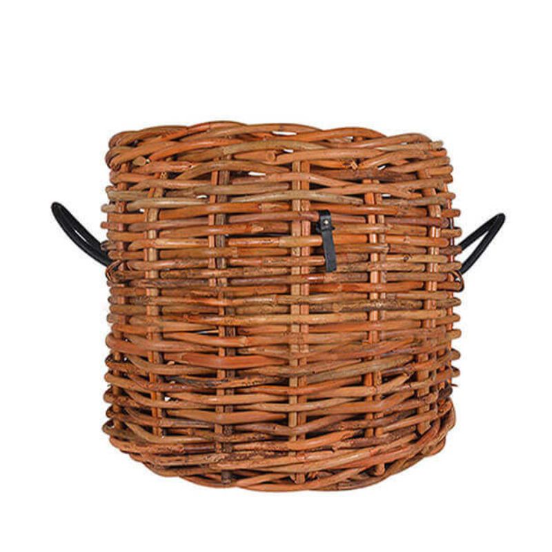 A2 Living Rattan-Korb rund Maxi Low 41×39 cm