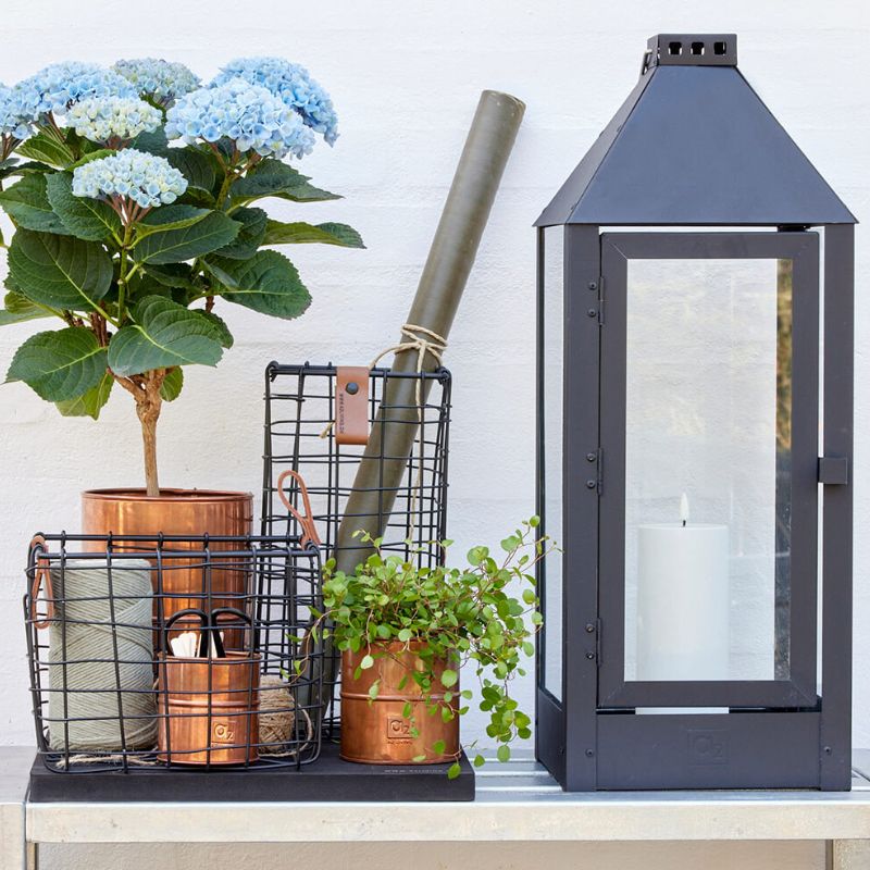 A2 Living Laterne schwarz Maxi