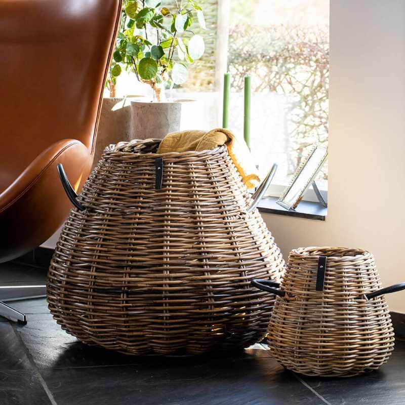 Rattankorb "Birne" von A2Living