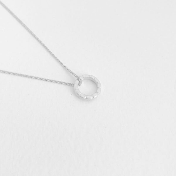 Susi Cala Camu Mini Kreis Kette Sterling Silber