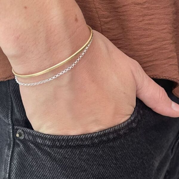 Susi Cala Armband Kam Gold+Silber