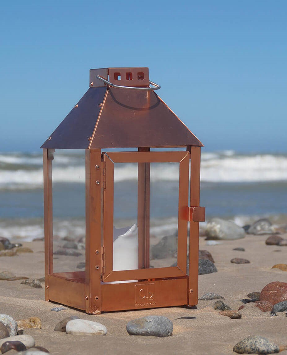 A2 Living Laterne Kupfer Mini