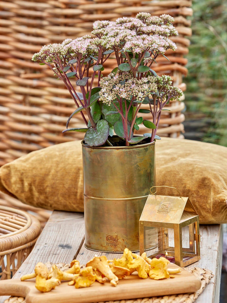 A2 Living Mini Hänge Laterne Messing